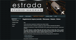 Desktop Screenshot of estrada.pobieda.pl